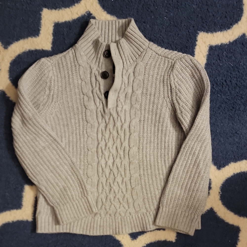 OshKosh B'gosh Gray Knit Cardigan